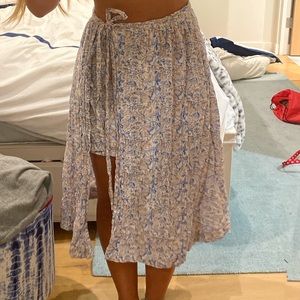 Free people wrap skirt